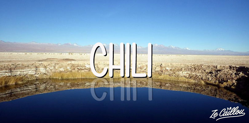 Un lac miroir à Atacama au Chili de l'autre côté du monde par Ze Caillou