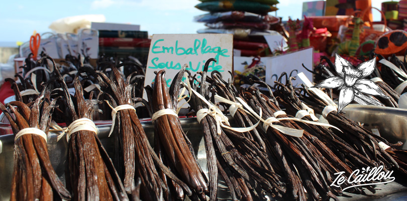 La Reunion's vanilla we can find on the different traditional markets of the island