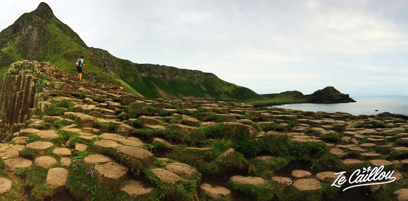 Understand this strange geological formation, hexagonal stone columns in the giant's causeway coast