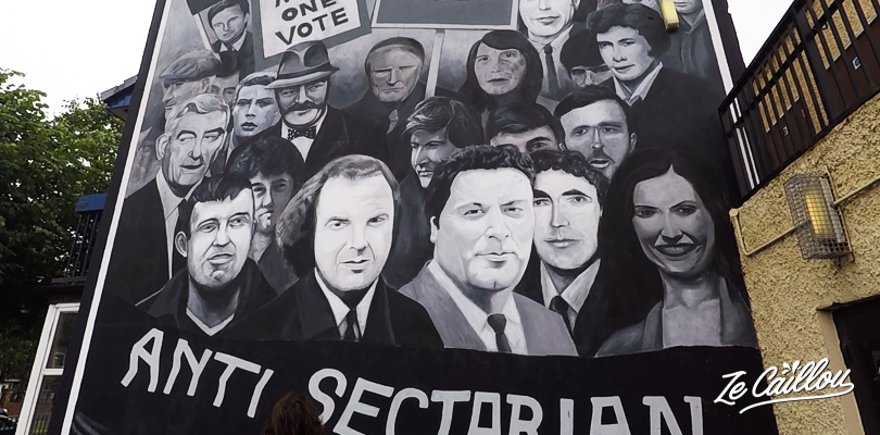 understand Northern Ireland story while watching its murals