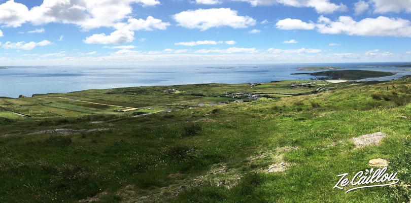 Great point of views on the Skyroad close to Clifden and Connemara national parc