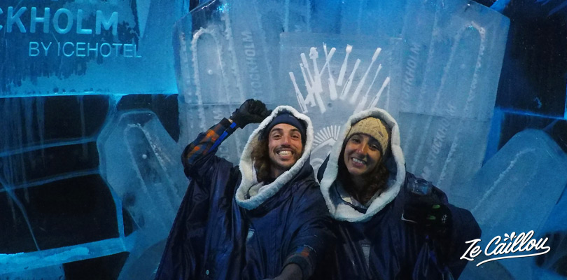 Have a very fresh drink in the IceBar of Stockholm in Sweden