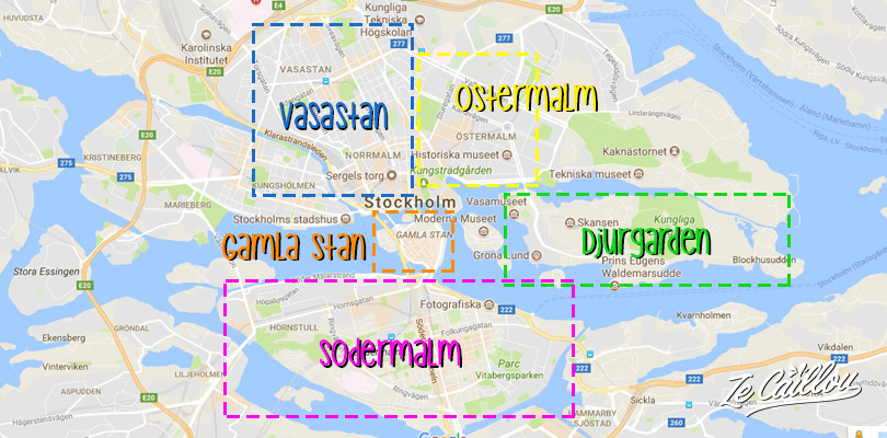 Visiter Stockholm en 3 jours et les différents quartiers de la capitale suédoise