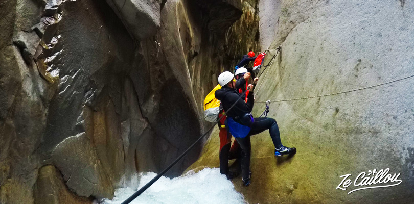 Have some thrills with the Trou Blanc canyoning in the Cirque de Salazie.