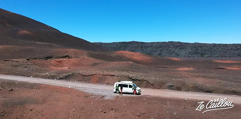 A van roadtrip in Reunion Island is a great island to discover the wild south and the volcano.