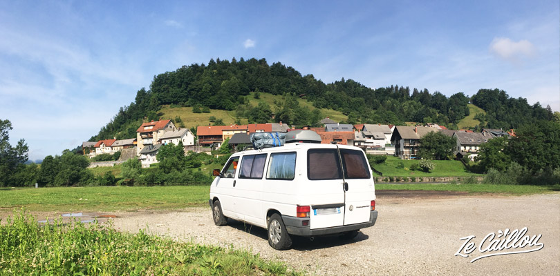 Roadtrip in Slovenia with a van, discover perfect spots in Slovenia for vanlife.