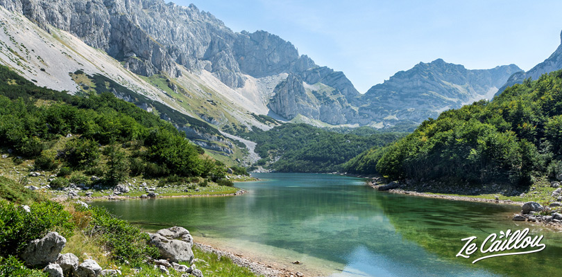 Meilleures randonnées au Monténégro dans le parc Durmitor, les lacs Veliko et Malo.