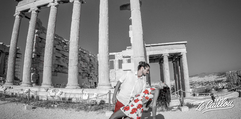 Visiter l'acropole lors de vos vacances à Athènes en Grèce.