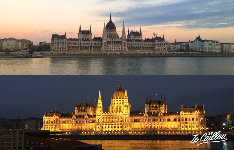 Have a look on Budapest parliament, a real postal card, day and night.