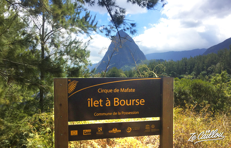 We arrive at Ilet à Bourse, one of the stage during the GRR2 Day 3 in Mafate.