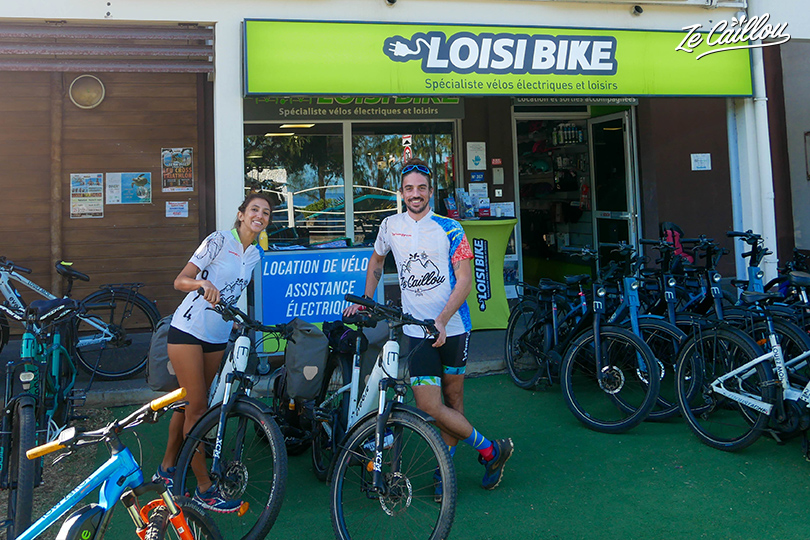 Our reunion island tour by bike starts at Loisibike, in Saint-Leu.