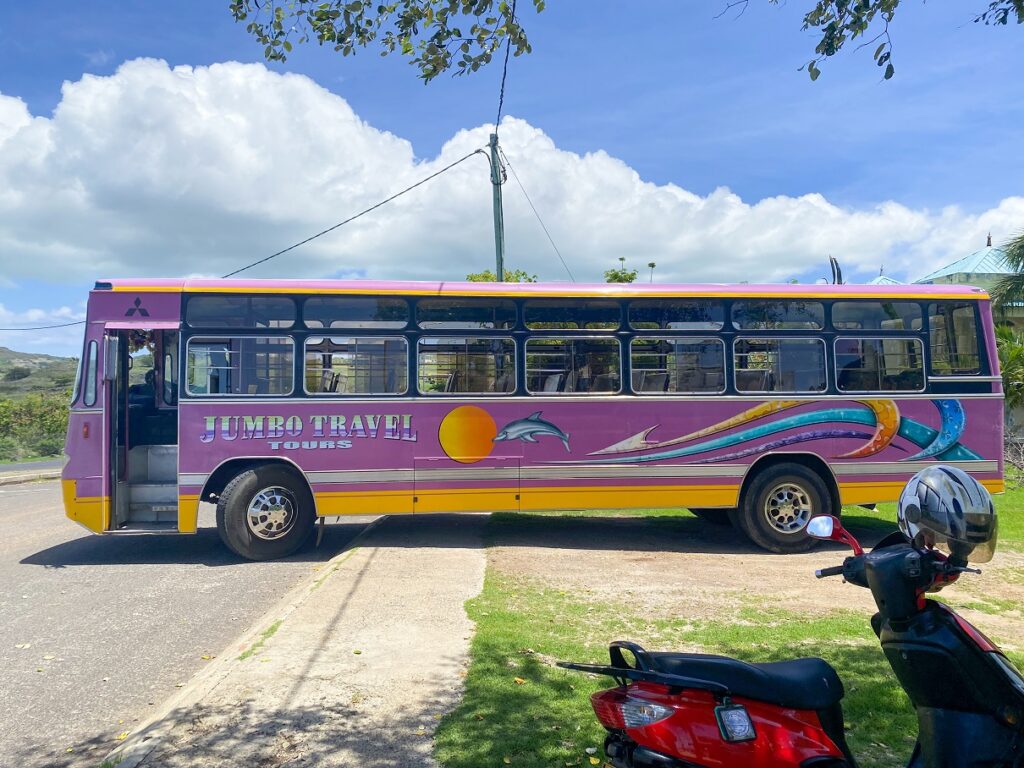 Magnifique bus de Rodrigues.