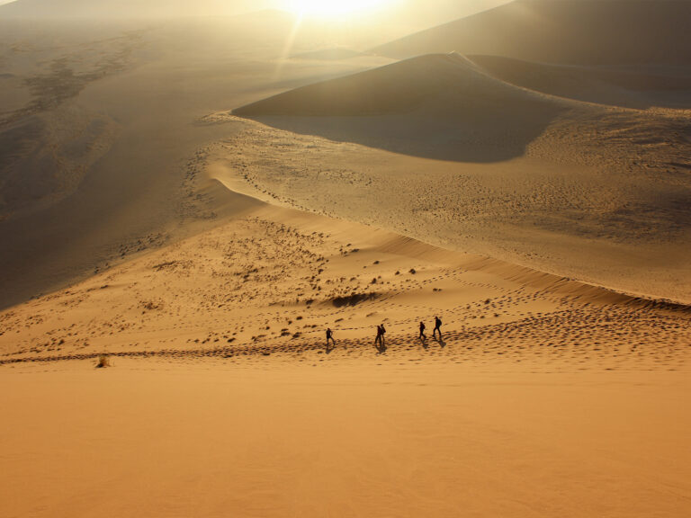 Itinéraire de voyage en Namibie à retrouver sur le blog de ovyage ze caillou.