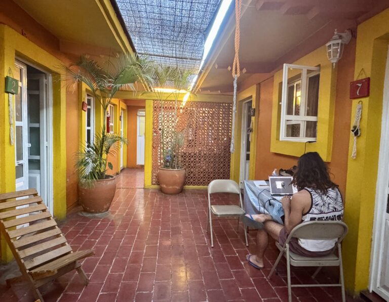 Logement à Oaxaca, auberge de jeunesse simple mais bien à Oaxaca de Juarez.