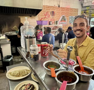 Visit Oaxaca and eat in the popular markets.