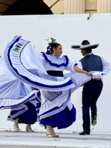 There are always dancers and shows in the small town of San Cristóbal de las Casas.