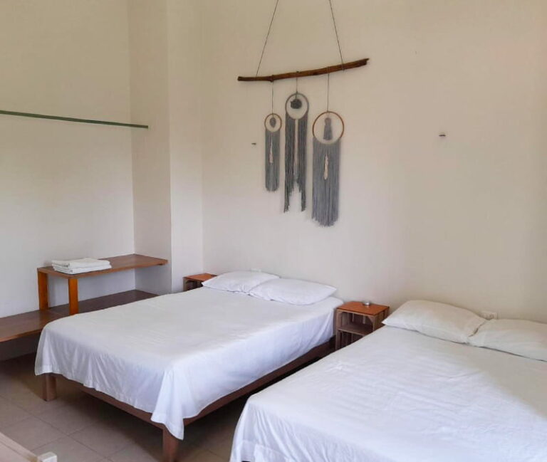 Notre hébergement à Valladolid au Mexique dans le Yucatan, un appartement simple mais pratique et dans un quartier agréable.